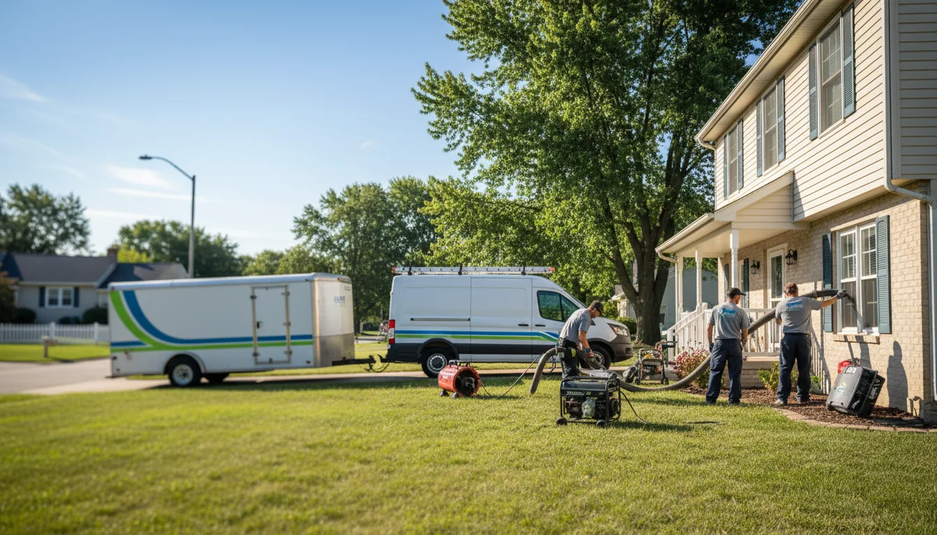 Flooded Basement Restoration And Cleanup With Repair in Morrill, KS near me